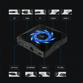 X96q max smart tv android 10.0 4GB 32GB 64GB allwinner h616 quad core bluetooth 5g wifi 4k media player