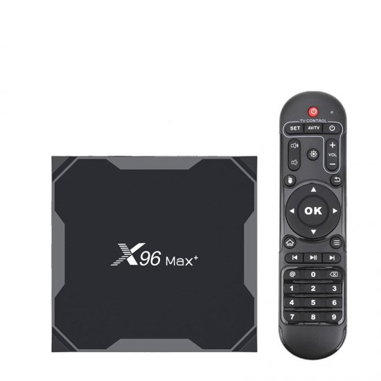 X96 Max Plus Android 9.0 Smart TV BOX 4GB/64 GB TVBOX Amlogic S905X3 H.265 4K 2.4G 5G WiFi Media Player Set Top Box