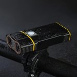 USB Charging LED Riding Turn Signal Mountain Bike Taillights Bicycle Intelligent Warning Light - Black