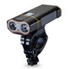 Y1 T6/ L2 Bicycle Headlight Lamp USB Charging LED Mountain Bike Cycling Lamp - Black