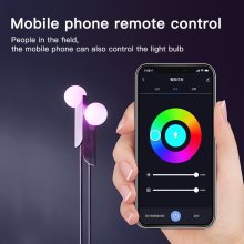 Tuya Wifi+BLE Smart Light Bulbs, LED Color Changing Lights, remote control, Work with Alexa & Google Home, No Hub Required