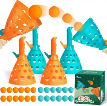 Toys Pop and Catch Ball Game - Sports & Outdoor Play Toys,Outdoor Indoor Game, Birthday and Easter Party Favors Gifts Toys for Kids and Adults Exciting Yard Activities - Perfect for Camping/Beach/Backyard Parties