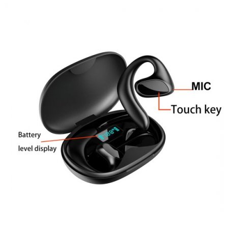 Language Translator Earbuds, 144 Languages High Accuracy Translator Headset BT 5.3 Two Way Real Time Translation Languages Speech Translator Earphones for Learning Traveling Sport