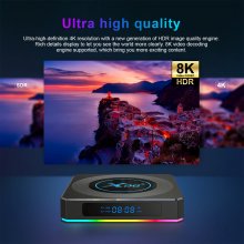 8K X96 X4 SUBTV Smart tv Box Android 11 4GB 64GB BT4.1 Amlogic S905W Media Player