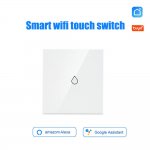 Tuya Smart Water Heater Switch, Voice Control Smart Touch Wall Switch, Support Tmall Genie/Alexa/GoogleHome, No Hub Needed