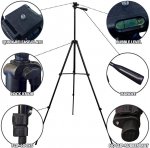Phone Tripod Selfie Stic Extendable Cell Phone Tripod Mini Tripod for Travel Lightweight Camera Stand Compatible with iPhone Android Phone, Camera