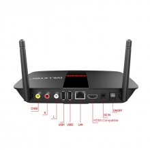 Dalletektv R1 Android 9.0 TV Box Smart 4K Ultra HD S905W Quad Core Media Player Wifi Set-top Box