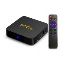 MX10 Android 9.0 TV Box 4G/64G RK3328 Media Player for TV Box Mali-450 Support 4K 2.4G wifi 100M HDMI 2.0 Smart TV Box