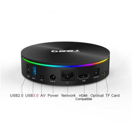4GB 32GB/64GB DDR3 Amlogic T95Q Android 9.0 TV BOX 4K Media Player S905X2 Quad Core 2.4G&5GHz Dual Wifi BT4.1 100M tv set box