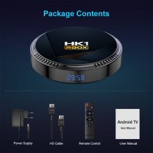 HK1 RBOX-H8 TV BOX Android 12.0 H618 4GB 128GB Dual WiFi Bluetooth5.0 6K Media Player Set Top Box