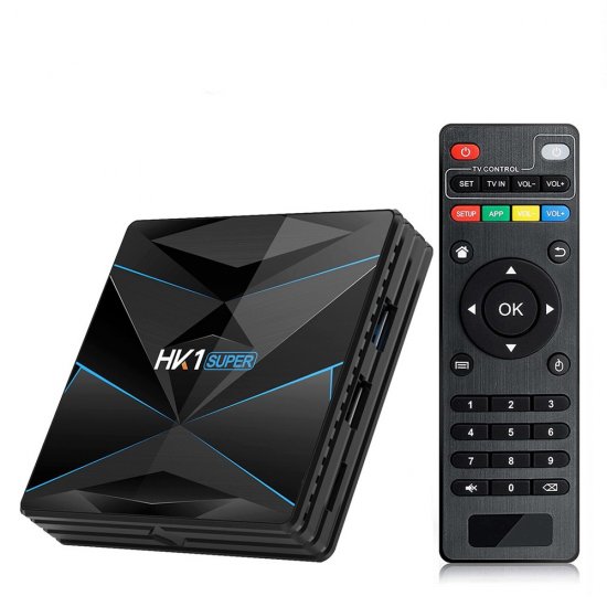 HK1 Super Android 9.0 Smart TV BOX Google Assistant 4G 64G RK3318 4K 3D Utral HD TV Wifi Play Store Free Apps Fast Set top Box