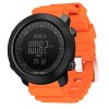 Outdoor sport smartwatch waterproof watch color silicone altitude pressure compass thermometer smartwatch metal