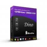 6 Months 4K Dino IPTV Abonnement Line Sport Live Kid Movies Hot XXX Channels IPTV Free