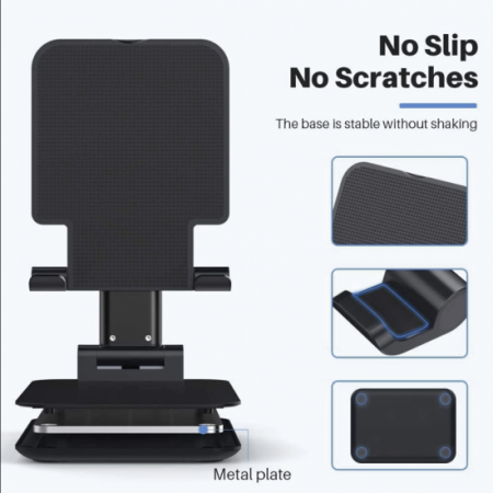 For Mobile Phone, E-book, Stable, Adjustable and Foldable Universal Tablet Stand