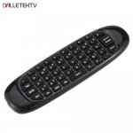C120 air mouse Rechargeable Wireless remote control Keyboard for Android TV Box C120 2.4Gh fly air mouse work for android tv box
