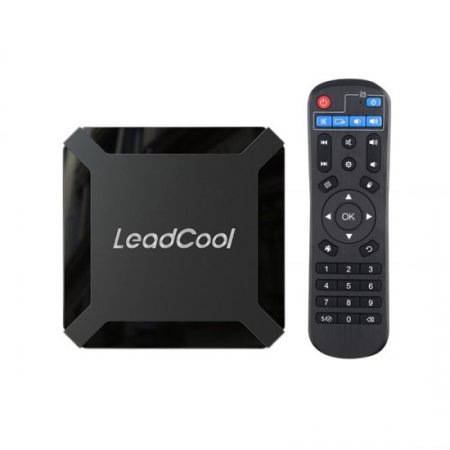 2GB/16GB LEADCOOL H313 Android 10.0 TV Box Set Top Box Ship From France Free Tax
