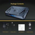 Android TV Box 14.0 X96Q pro+ 4GB RAM 32GB ROM Android 14 Box,CPUAllwinner H728 &Mali G57-MC1 Chipset Android Box,4K Streaming Media Player Resolution Support 2.4G/5.8G Dual WiFi and Bluetooth 5.0 Smart Tv Box
