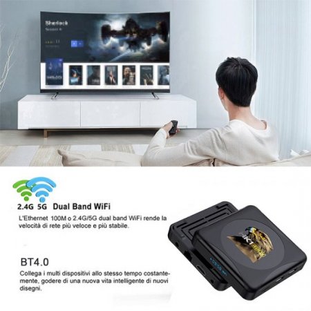 HK1R1Mini RK3318 Smart TV Box Android 10 4G 64GB 32GB 4K Youtube Wifi BT Media player IPTV TVBOX Android10 Set top box 2GB16GB