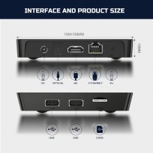 X96Q Pro QHDTV IPTV Box Android 9.0 Allwinner H313 4K Set top Box
