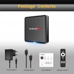 X5 Android 10.0 TV Box, Android Box with 4K 2GB RAM 16GB ROM Allwinner H313 Quad Core ARM Cortex A53, Builtin 2.4GHz/5.8GHz Dual WiFi Bluetooth 5.0, Support H.265 Smart Box