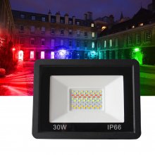 Tuya Wifi+BLE Smart LED Flood Light,Outdoor Indoor RGB smart Light,Dimmable Color Changing Stage Light, smart control,IP66 Waterproof