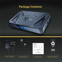 Android TV Box 14.0 X96Q pro+ 4GB RAM 32GB ROM Android 14 Box,CPUAllwinner H728 &Mali G57-MC1 Chipset Android Box,4K Streaming Media Player Resolution Support 2.4G/5.8G Dual WiFi and Bluetooth 5.0 Smart Tv Box