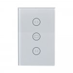 Tuya Smart Curtain Switch,WiFi Smart Switch,Scene linkage,Voice control,Works with Tmall Genie/Alexa/GoogleHome