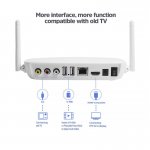Leadcool Q9 French Arabic IPTV Box Android 9.0 4K Medai Player with 1 Year IPTV Code