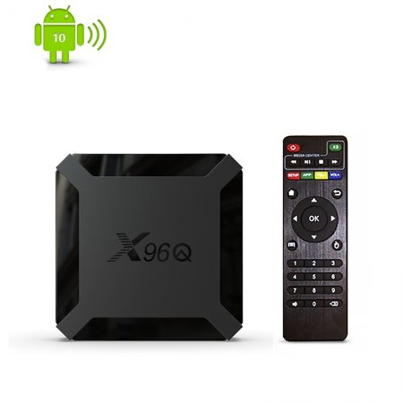 Allwinner H313 TV Box X96Q Android 10 TV Box Quad Core Set Top Box Cortex A53 WiFi 4K Media Player H265 IPTV Box