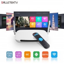 Leadcool Q9 French Arabic IPTV Box Android 9.0 4K Medai Player