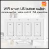 Tuya wifi smart switch SW1,Support Tmall Genie/Alexa/GoogleHome,smart Schedule,Remote and Voice Control