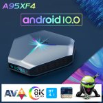 A95XF4 Android10.0 Smart TV iptv Box Amlogic S905X4 AV1 Display 8K 4G64G 4G128G BT Set Top Box 2.4/5G WIFI Support Youtube Netflix