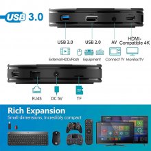 HK1 MINI plus TV BOX Android 9.0 Rockchip RK3318 2.4G/5G WIFI bluetooth 4K HD Set Top Box