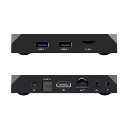 X96 Max Plus Android 9.0 4GB 64GB IPTV BOX Amlogic S905X3 H.265 4K 2.4G 5G WiFi Smart TV BOX