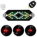 Bicycle Turning Signal Light USB Rechargeable Bike Tail Light Remote Control Bicycle Turn Indicator Light Taillight Safety Warning Lamp