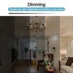 Tuya Smart Light Bulb,WIFI Smart Candle Light Blub,LED Multicolor,Support Tmall Genie/Alexa/GoogleHome,No Hub Needed