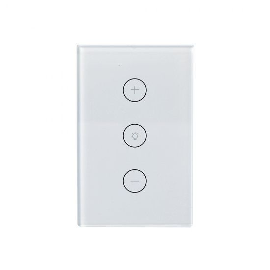 Tuya Smart Dimmer Switch,Support Tmall Genie/Alexa/GoogleHome, Smart Home Dimmable Lighting, UL Certified, No Hub Required