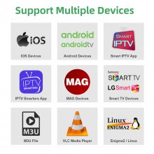 Abonnement 3 Mois QHDTV Code IPTV Arabic France IPTV Support Android TV Stick Smart M3U Mag IPTV Providers