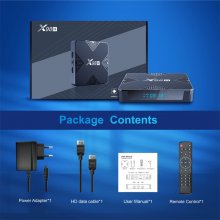 New X98H Set Top Box Smart BOXES Android 12.0 TV Box H618 4GB 32GB 2.4G 5.8G Bluetooth 5