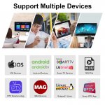 6 Months 4K Dino IPTV Abonnement Line Sport Live Kid Movies Hot XXX Channels IPTV Free