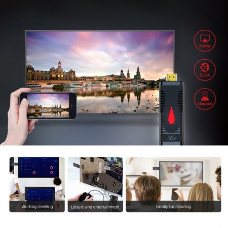 X96 S400 Mini TV Stick H313 Quad Core Android 10 Smart tv box 1GB 8GB & 2GB 16GB 4k Media Player