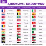 France IPTV SUBTV Code 12 Mois 3 Lines Abonnement IPTV Smarters Pro Smart Iptv M3u Leadcool Box Lxtream Code