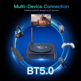 X98K PRO RK3566 Android 11.0 TV Box Upgraded Ram 4GB ROM 32GB Android Smart Box H.265 Dual Band 2.4G/5G WiFi Quad Core Smart Home Media Player