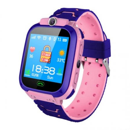 Childrens Smart Watch SOS Phone Watch Smartwatch For Kids With Sim Card Photo Waterproof Kids Gift For IOS Android