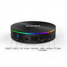 4GB 32GB/64GB DDR3 Amlogic T95Q Android 9.0 TV BOX 4K Media Player S905X2 Quad Core 2.4G&5GHz Dual Wifi BT4.1 100M tv set box