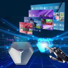 A95XF4 Android10.0 Smart TV iptv Box Amlogic S905X4 AV1 Display 8K 4G64G 4G128G BT Set Top Box 2.4/5G WIFI Support Youtube Netflix