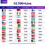 6 Months 4K Dino IPTV Abonnement Line Sport Live Kid Movies Hot XXX Channels IPTV Free