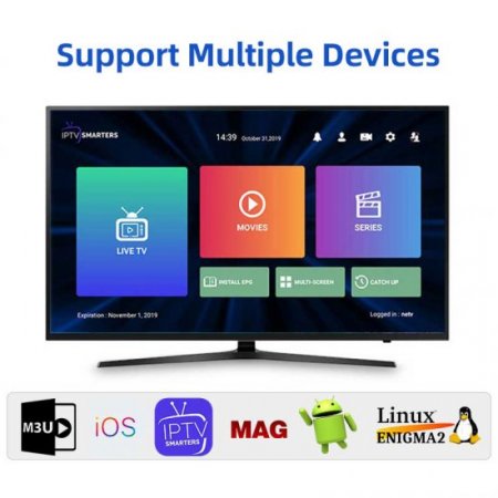 LiveGo IPTV Subscription 12 Months Nordic IPTV NETV IPTV Service for Tivimate M3U IPTV Smarters Pro Free IPTV Test