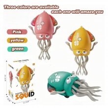 Electric Dancing Octopu Squid Toy Obstacle Avoidance Crawling Induction Standing Dancing Walking Octopus,USB Rechargeable, Gift for Boys Girls