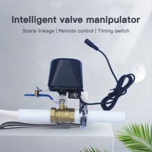 Smart WiFi BLE & Bluetooth Smart Water Valve, Shutoff WiFi Control Water Valve Compatible with Alexa, Google and Application Program iOS/Android Valve Robot